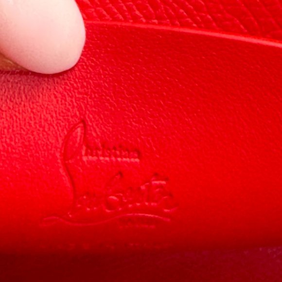 Christian Louboutin CARASKY Empire Leather Shoulder Crossbody Bucket Bag - Picture 14 of 16